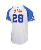 Nike Big Boys and Girls Matt Olson White Atlanta Braves City Connect Limited Player Jersey