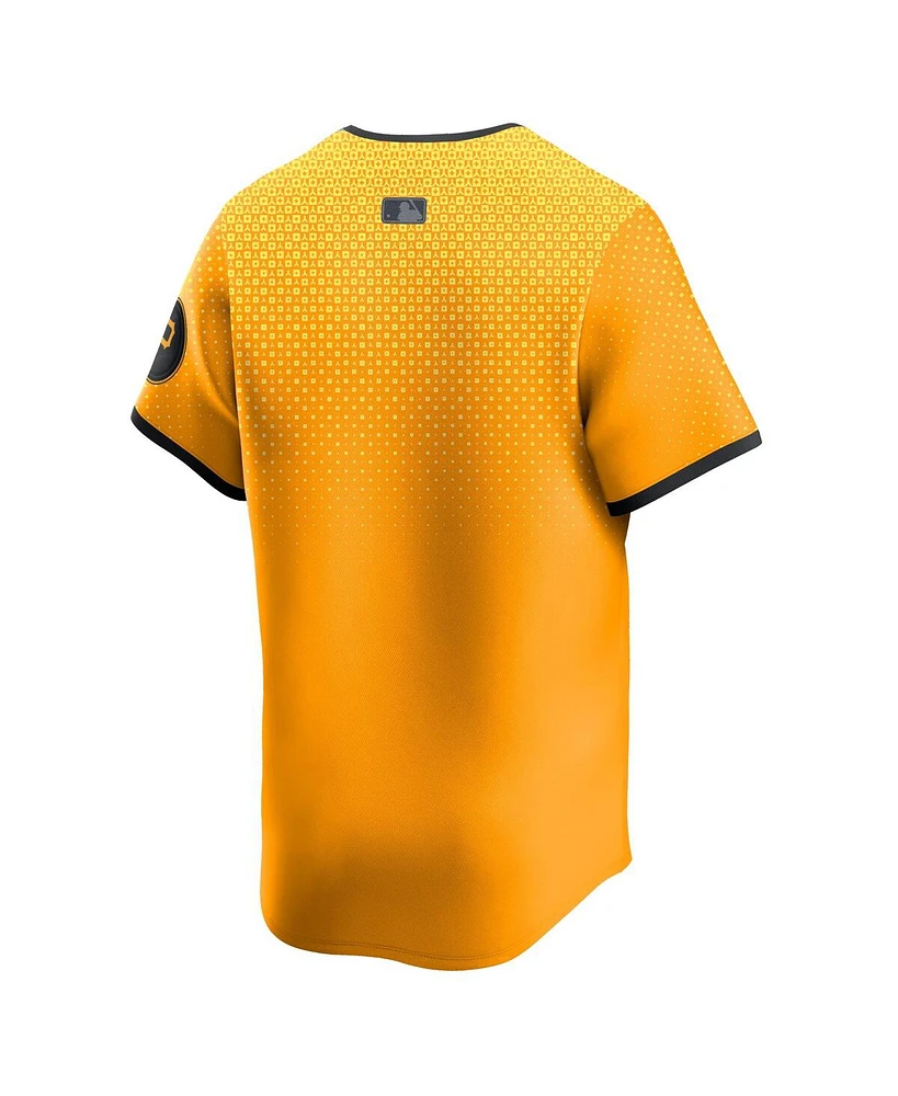 Nike Men's Gold Pittsburgh Pirates City Connect Limited Jersey