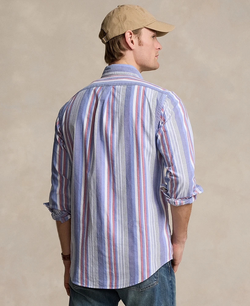 Polo Ralph Lauren Men's Classic-Fit Striped Oxford Shirt