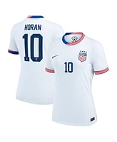 Nike Women's Lindsey Horan White Uswnt 2024 Home Stadium Replica Player Jersey