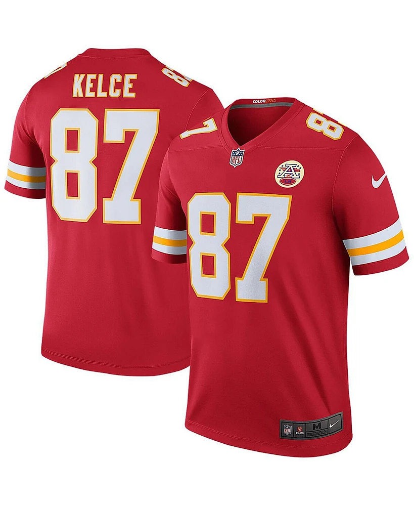 Nike Men's Travis Kelce Red Kansas City Chiefs Legend Jersey