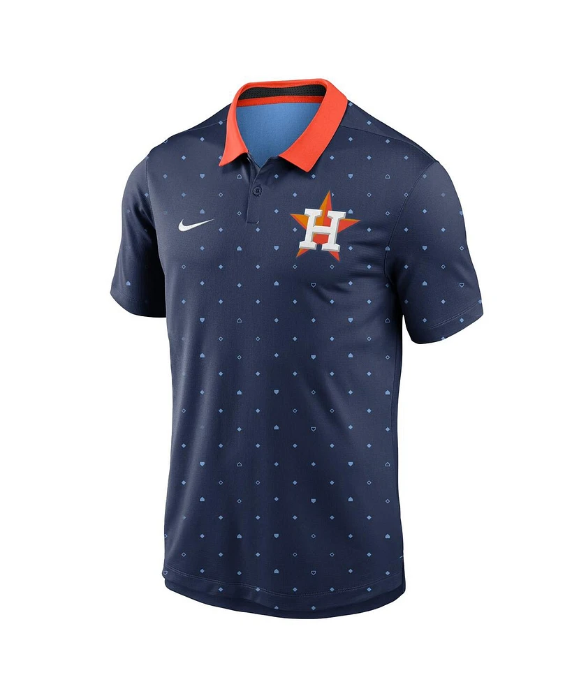 Nike Men's Navy Houston Astros Fashion Legacy Icon Vapor Performance Polo