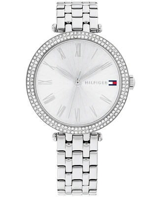 Tommy Hilfiger Women's Quartz Silver Stainless Steel Watch 34mm