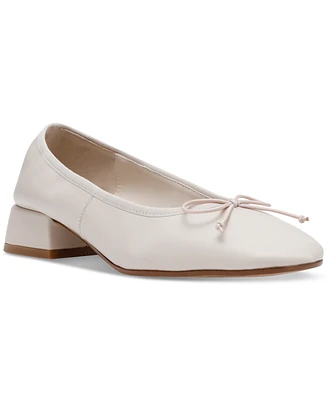 Steve Madden Women's Priscilla Block-Heel Bow Flats