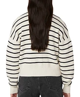 Frank And Oak Women's Cotton Striped Cardigan