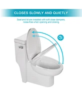 Streamdale Furniture Ceramic One Piece Toilet