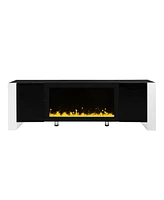 High Gloss Electric Fireplace Tv Stand