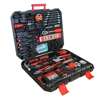 Black Hand Tool Box With Toolset 238 Pieces