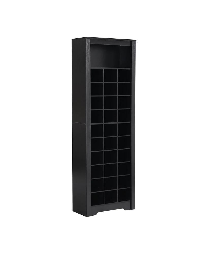 Streamdale Furniture 30 Shoe Cubby Console: Stylish