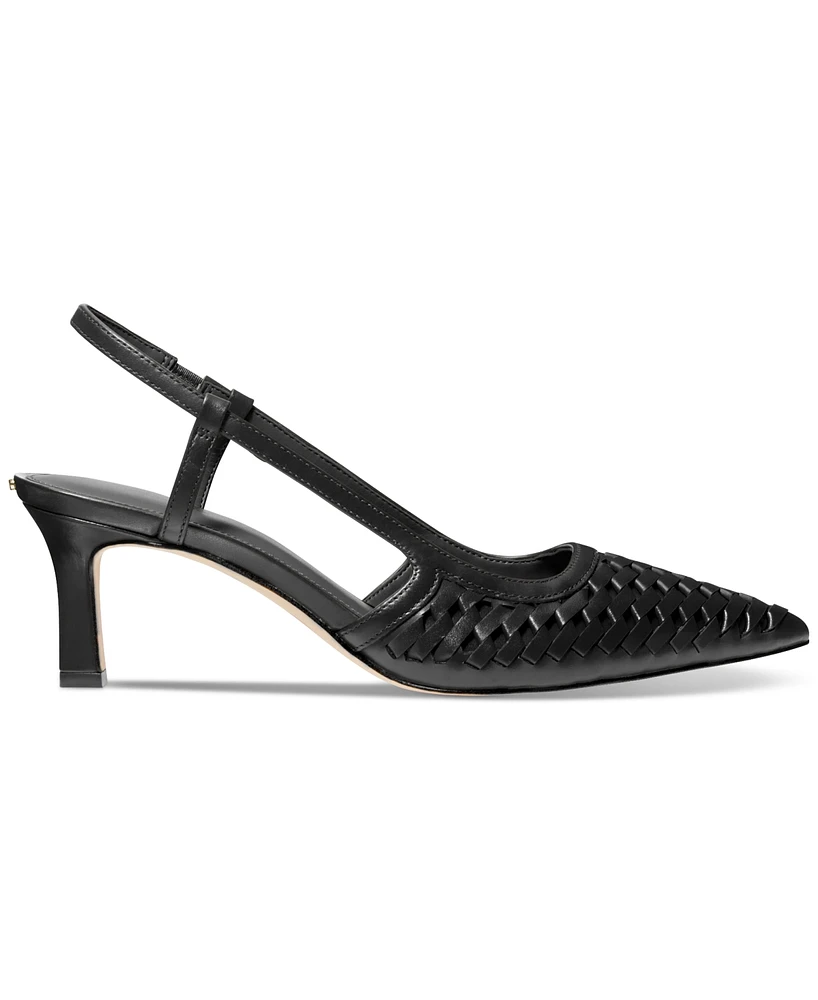 Michael Kors Women's Alora Woven Slingback Sandals