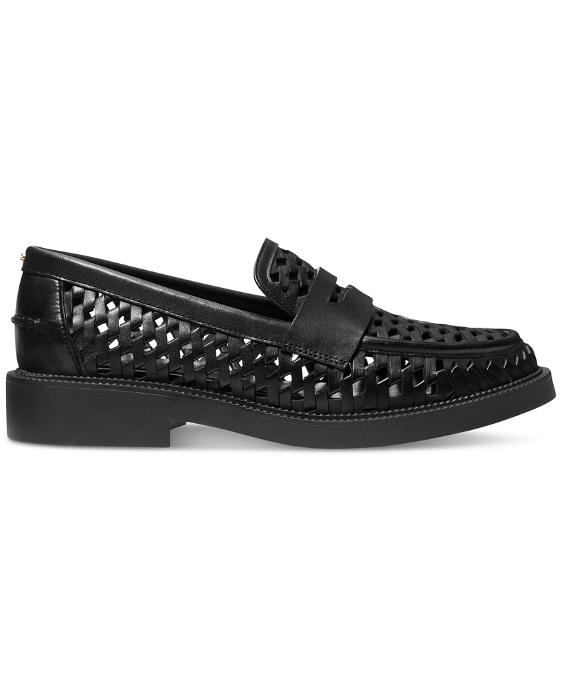 Michael Kors Women's Eden Woven Loafer Flats