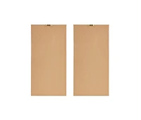 Avant Garden Dried Flower 2-Piece Shadow Box Wall Decor Set