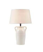 Streamdale Furniture Everly Ceramic Table Lamp With Handles