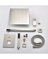 12" Rain Shower Head Systems Wall Mounted Shower 002