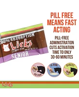 Licks Pill Free Licks Pill-Free Senior Cat - Joint Support & Digestion Supplement for Senior Cats