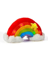 Geoffrey's Toy Box 12" Plush Rainbow with Led Lights and Sound