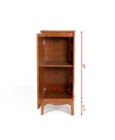 Bathroom Floor & Linen Cabinet, Adjustable Shelves