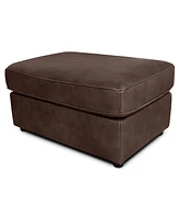 Rutherford Home Bari 33" Leather Ottoman