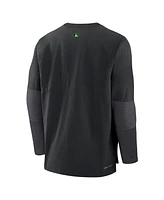 Nike Men's Black Tampa Bay Rays 2024 City Connect Authentic Collection Player Pullover Sweatshirt