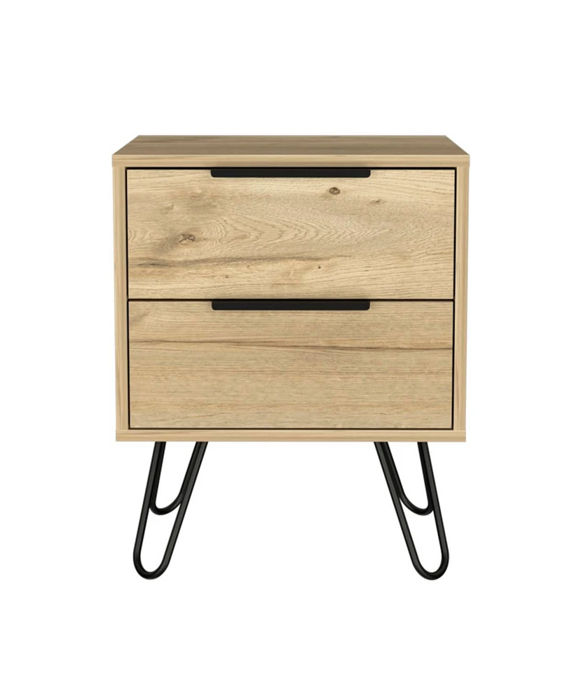 Simplie Fun Mansfield 2-Drawer Rectangle Nightstand