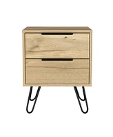 Simplie Fun Mansfield 2-Drawer Rectangle Nightstand