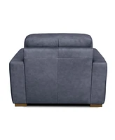 Rutherford Home Matera 46" Leather Cuddle Chair