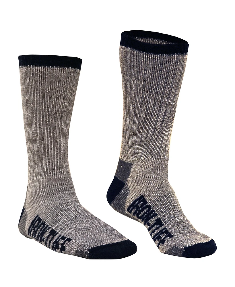 RefrigiWear Men's Iron Tuff Moisture Wicking Work Sock