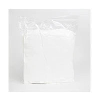 Arkwright Cleanroom Wipers (Bag of 150), White, 12x12, Polyester Knit Cloths for Labs