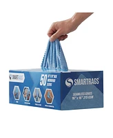 Arkwright Home SmartRags Xl Microfiber Cleaning Cloths (Box of 50), 35 Grams, 16x16, Reusable, Multi-Purpose, Color Options
