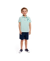 Andy & Evan Big Boys Toddler/Child Chameleon Pocket Polo Shirt