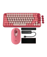 Logitech Pop Keys Wireless Mechanical Keyboard With Custom Emoji Keys