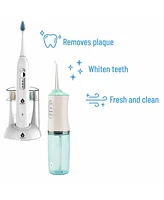 Pursonic Rechargeable Toothbrush & Water Flosser Duo with Multi-Year Supply