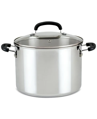 Farberware Brilliance Stainless Steel 8-Qt. Stockpot with Lid