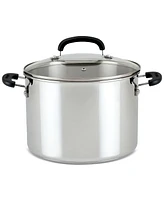 Farberware Brilliance Stainless Steel 8-Qt. Stockpot with Lid