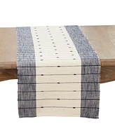 Saro Lifestyle Thin Stripe Table Runner, 16"x72"