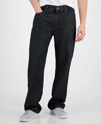 Guess Jeans Men's Relaxed-Fit Black Wash