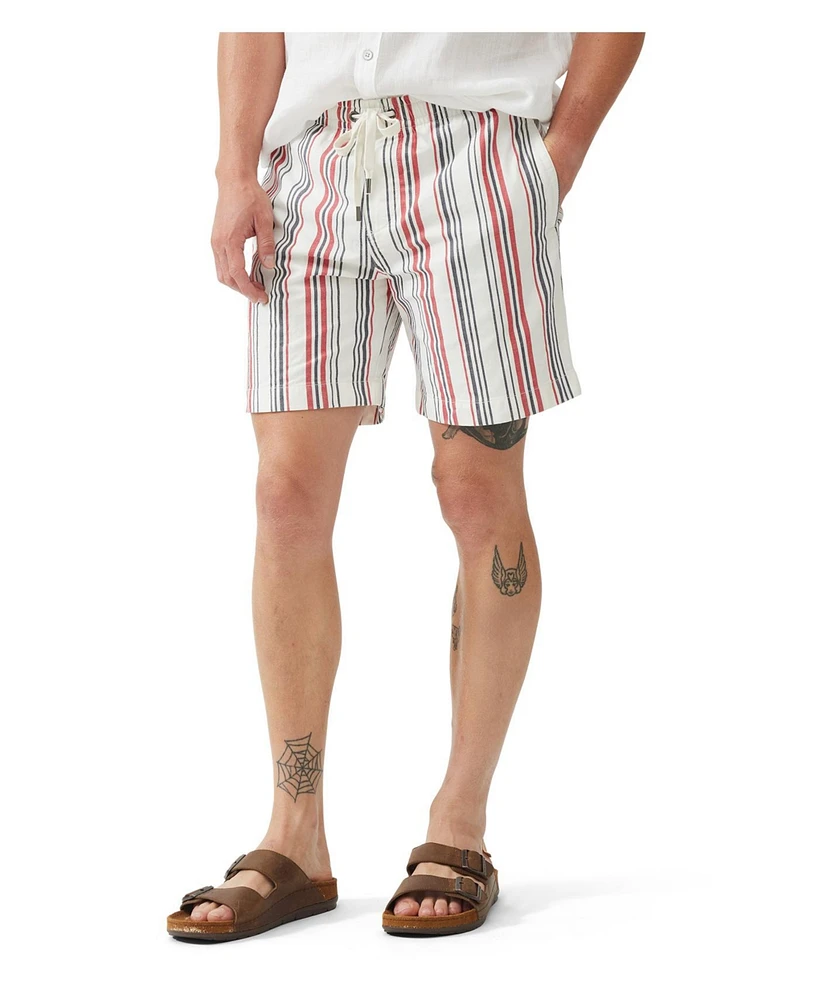 Rodd & Gunn Men's Wellpark Avenue Resort Striped 7" Short