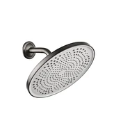 Simplie Fun Shower Head - High Pressure Rain - Luxury Modern Look - No Hassle Tool-Less 1-Min Installation