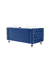 Streamdale Furniture Three-Person - Navy Blue - Seat + Armrest