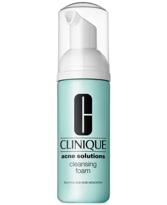 Clinique Acne Solutions Cleansing Foam Face Wash, 4.2 oz.