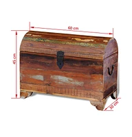 vidaXL Reclaimed Storage Chest Solid Wood