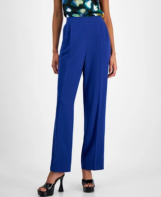 Bar Iii Women's High-Rise Wide-Leg Pants, Created for Macy's