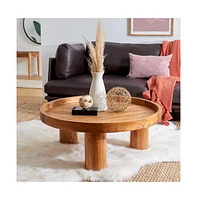 Safavieh Meek 3 Leg Round Coffee Table