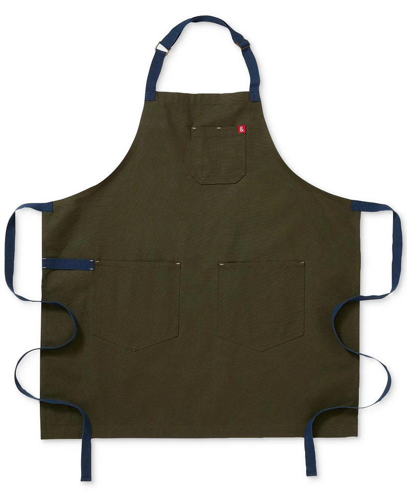 Hedley & Bennett Cotton Essential Adjustable-Neck Apron