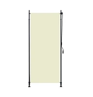 vidaXL Outdoor Roller Blind 39.4"x106.3" Cream