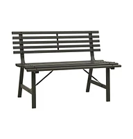 vidaXL Patio Bench 43.3" Steel