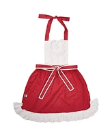 Design Imports Red Polka Dot Apron