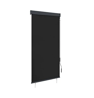 vidaXL Outdoor Roller Blind 39.4"x98.4" Anthracite