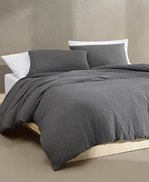 Calvin Klein Seersucker 3 Piece Comforter Set