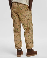 Mode of One Men's Regular-Fit Pull On Camo Print Cargo Joggers, Created for Macy's